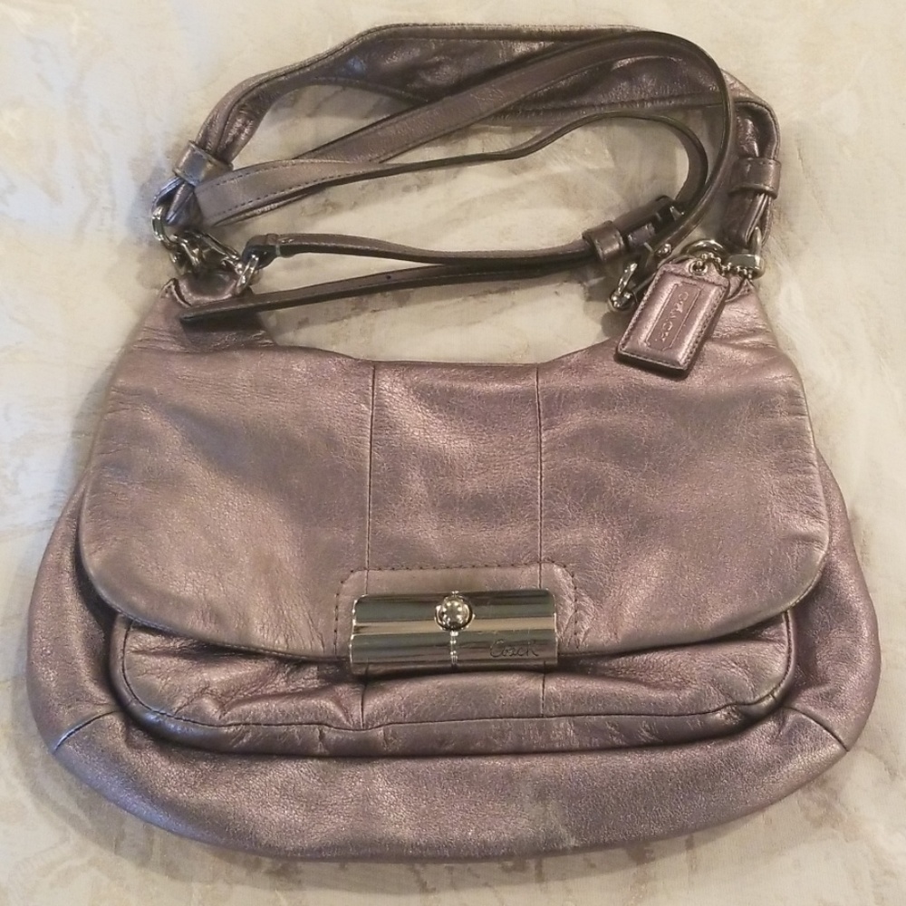 Coach 16931 Kristin Leather Hobo - Picture 1 of 4